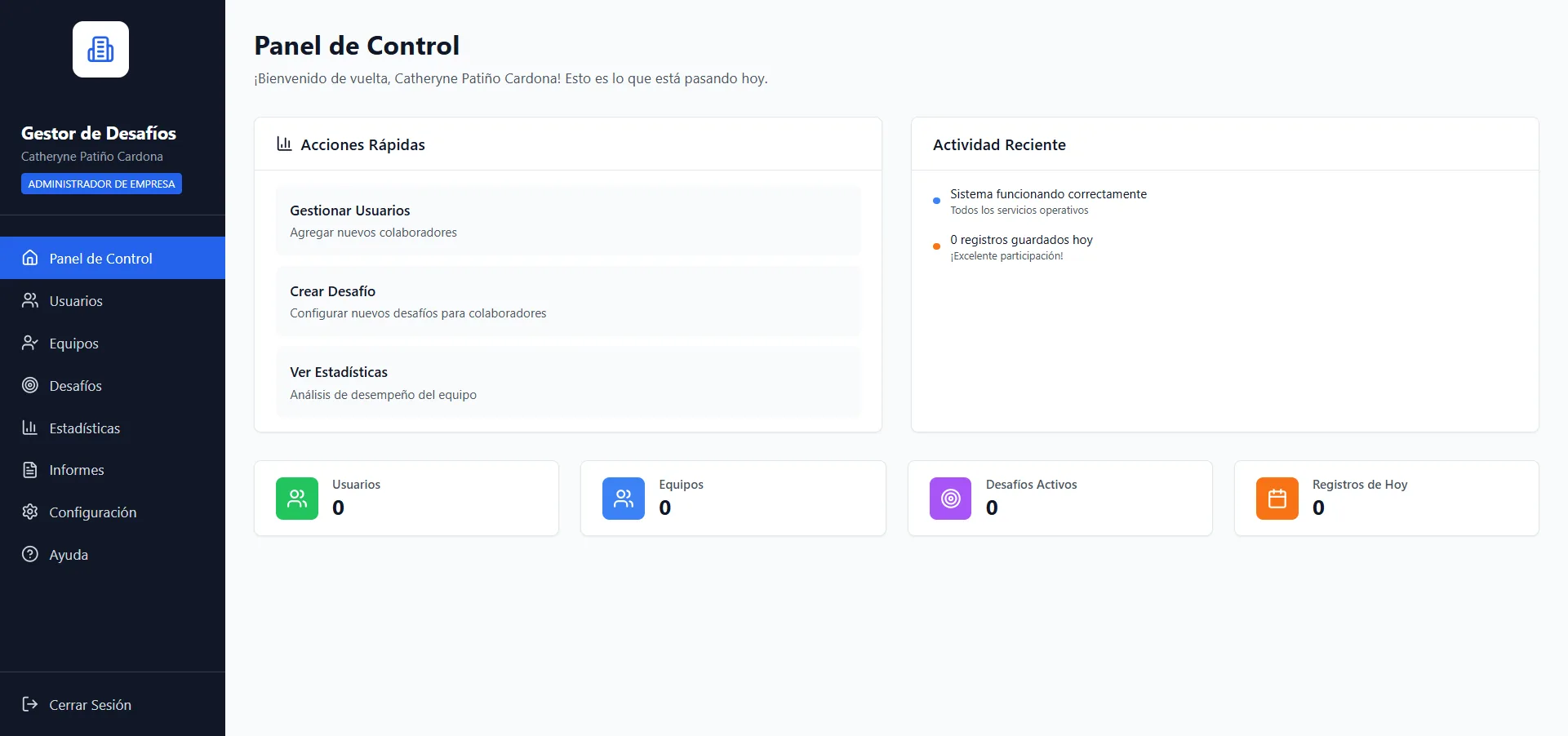 ChallengeTrack — Challenge Management